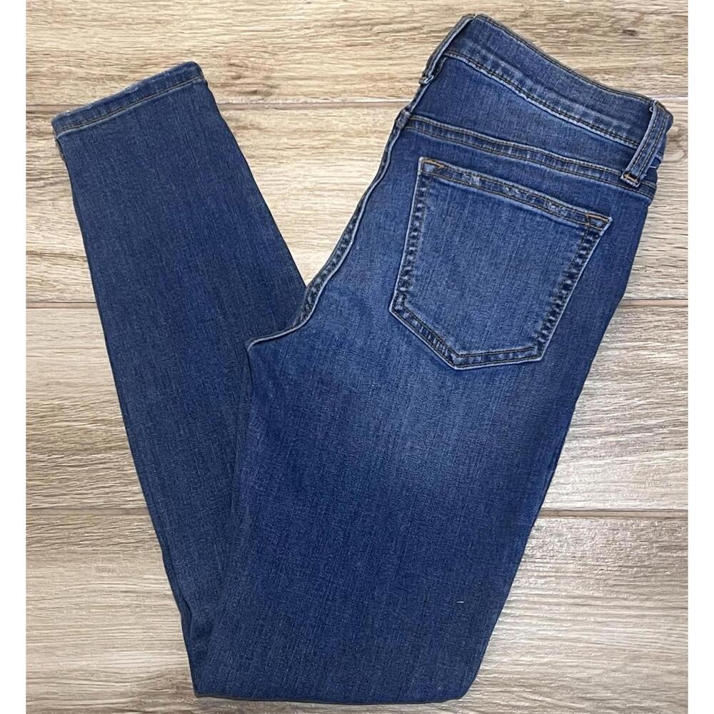 Harper Heritage Stretch Destructed Skinny Ankle Jean - 28